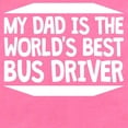 thumbnail image 2 of CafePress - My Dad Is The World's Best Bus Driver Baby Bodysui - Cute Infant Bodysuit Baby Romper - Size Newborn - 24 Months, 2 of 3