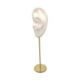 thumbnail image 4 of STARTIST Durable Earring Display Holder Human Ear Model Stud Holder Soft Silicone Wedding Left Ear White, 4 of 9