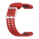 thumbnail image 1 of Sywqhk Correa de reloj de silicona para correa de muñeca de repuesto Polar V800 (rojo negro), 1 of 9