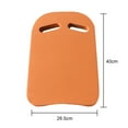 thumbnail image 3 of Yucurem U-Shaped Floating Kick Board, Aid Waterproof Swim Board for Beginners, Swimming Buoyancy Board for Adult Children (Orange), 3 of 8