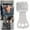 B, variant on Gymnastics Hand Grips with Three Hole Wrist Support for Enhanced Fiber Grip Guard During Weightlifting and Training