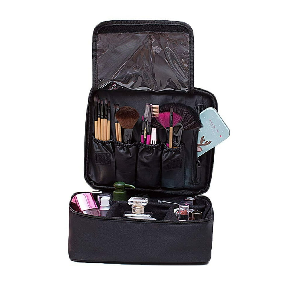 luethbiezx Lady Large Make Up Bag Vanity Case Cosmetic Nail Tech