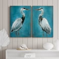 thumbnail image 5 of Great Blue Heron I Premium Gallery Wrapped Canvas - Ready to Hang - Set of 2 - 8 x 12 Each, 5 of 9