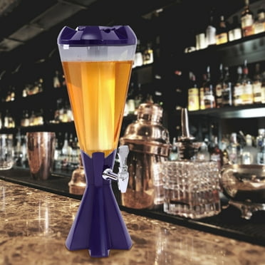 3L/101oz Beer Tower Dispenser Drink Beverage Dispenser Bar Tools & Accessories