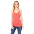 thumbnail image 1 of The Bella + Canvas Ladies Triblend Racerback Tank Top - RED TRIBLEND - 2XL, 1 of 3