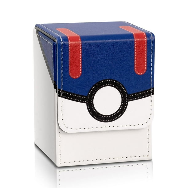 Estuches para tarjetas coleccionables, caja para guardar barajas, caja magnética para tarjetas, con capacidad para unas 100 tarjetas