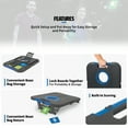 thumbnail image 3 of EastPoint Sports Light-Up Bean Bag Toss Plastic Cornhole Set, 3 of 8