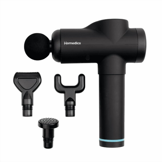 Homedics Physio Plus Massage Gun with Attachments