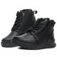 thumbnail image 4 of Zapato Escolar Bota Con Ajuste De Cierre Piel Para Niño negro 16, 4 of 5