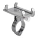 thumbnail image 3 of Soporte de aluminio ajustable para manillar de bicicleta, soporte para teléfono, soporte para teléfono inteligente, titanio, 3 of 15