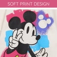 thumbnail image 6 of Disney Mickey Mouse Toddler Boys' Fleece Pullover Hoodie Cream, 6 of 6