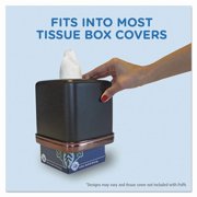 Puffs Plus Lotion Facial Tissue, Cube, 56 Tissues Per Box, 4 Count
