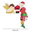 thumbnail image 4 of De La Puerta De Los Alces Adorna La Decoración Del Marco De La Puerta De Madera De La Navidad Para La Decoración De La Navidad Minnieouse HA039943-03, 4 of 5