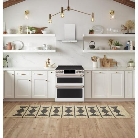 Café - 30" Convertible Range Hood - Matte White
