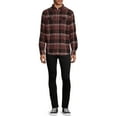 thumbnail image 2 of George Men's and Big Men's Super Soft Flannel Shirt, up to 5XLT, 2 of 5