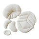 thumbnail image 4 of 5 piezas de sofá para posar para fotografía de bebés, accesorios para fotos de bebés, accesorios para baby shower blanco, 4 of 9