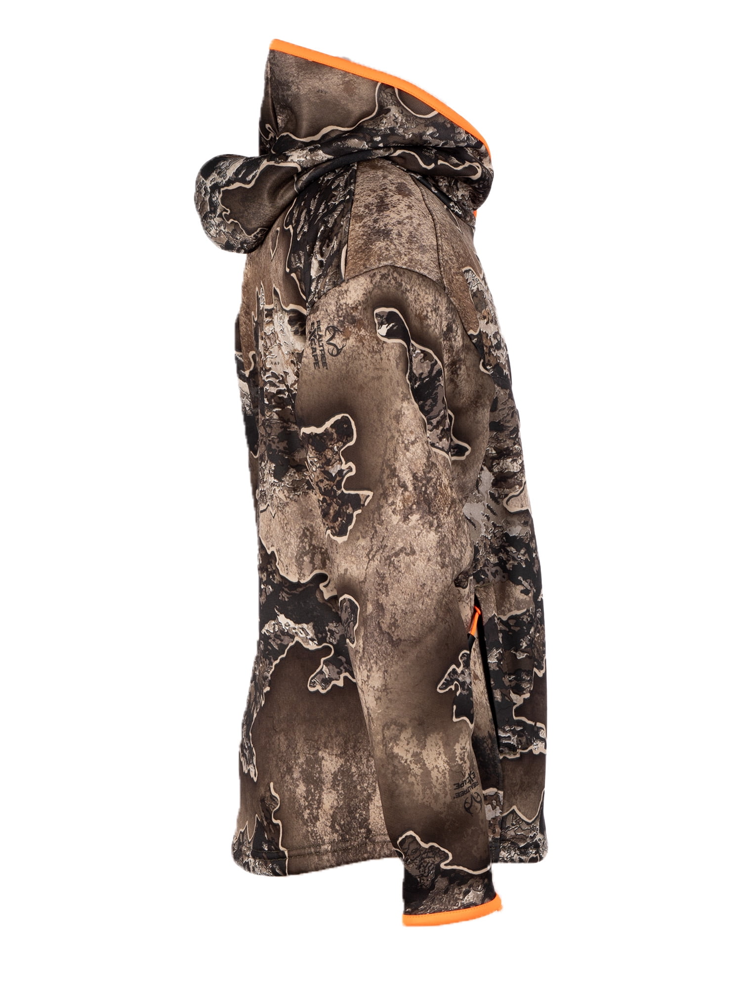 Kid's and Youth's Camo Hunting Performance Hoodie Pullover Sweatshirt by Realtree, Sizes XS-XL