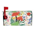 thumbnail image 2 of Daiia Mushroom and Frogs Mailbox Cover , Magnetic Welcome Mailbox Wraps Post Letter Box Cover for Garden Yard Home Decor-21x18 in, 2 of 9