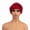 Red, variant on Short Textured Hair Wigs for Women - Retro Fluffy Party Cosplay Hair with Bangs