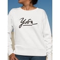 thumbnail image 2 of Yoga   Sweatshirt Women -Image by Shutterstock, Female Large, 2 of 4