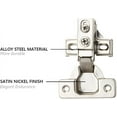 Quiet Soft Close Door Hinges, Face Frame 3/4 Inch Overlay, with