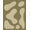 Green, Pattern 5, variant on Design&I 8'x10' Washable Area Rug Snag-Free Olive Beige Geometric Flow Design Abstract Curved Lines and Shapes for Dining Room, Large Office, Lounge