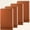 4pack-brown, variant on 4 Pack Thick Superhard Cover A5 Top Spiral Notebook,Top Bound Notebooks Steno Notebooks 4x160 Pages, Inner Pocket College Ruled, Hardcover Steno Pads, Left-Handed Spiral Notepads for Work back to