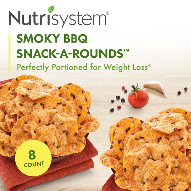 Nutrisystem Smoky BBQ SnackARounds™ (8 ct Pack) Delicious, Diet