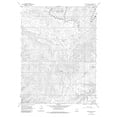 thumbnail image 2 of USGS 25x32 White Modern Wood Framed Museum Art Print Titled - Bates Knolls Utah Quad - USGS 1966, 2 of 4