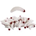 thumbnail image 2 of Señuelo de pesca de gusano blando cebo biónico de PVC para Ehuebsd agua salada agua dulce gusanos blandos gusano de tierra gusano artístico 50 unidsset por juego, 2 of 8
