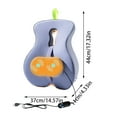 thumbnail image 2 of Chair Lumbar Support Pad Ergonomic Backrest Pillow With Adjustable Shoulder Straps Memory Foam Lower Back Support Suitable For Desks Cars Gaming Chairs Wiggle Seat Cushion Waist Cushion Vibrating Seat, 2 of 3