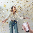 thumbnail image 3 of Confetti Cannons (3 Pack) - Multicolor Biodegradable Confetti Poppers - Air Powered Party Poppers Confetti Shooters for Birthday, Wedding, Graduation, Christmas, New Year Celebrations, 3 of 4