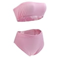 thumbnail image 1 of Conjunto del bikiní del vendaje de las mujeres Sunnimix Bandeau Rosado M, 1 of 8