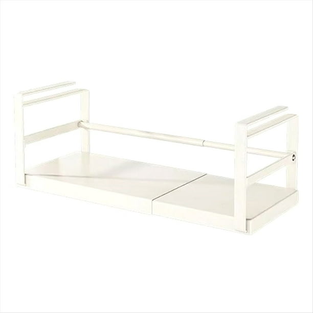 Cesta de Almacenamiento Debajo del Estante Extensible Cesta Colgante Adecuada para Gabinetes Debajo del Estante. Aumentar el Espacio de Almacenamiento