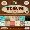Travel Paper Stack 12X12 48 Sheets/Pad