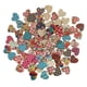 thumbnail image 2 of 100 Piezas Multicolor Impreso Forma de Piezas de Favores para Adornos de Scrapbooking 21mm, 2 of 9