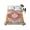 Orange, variant on Vintage Ethnic Flat Sheet Only Twin Size, Soft Breathable Bed Top Sheets for Mattress, Boho Tribes Modern Orange Middle Century Luxury Bedding Flat Sheets for Home Hotel Bedroom Bed Protection