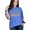 Flo Blue, variant on Raised on 90s Country, Retro Country Music Themed Quote, Groovy Retro Wavy Text, Denim Comfort Colors T-Shirt, Small