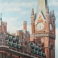 thumbnail image 3 of Atelier B Art Studio 12x12 Black Modern Framed Museum Art Print Titled - St-Pancras Station in London, 3 of 5
