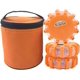 thumbnail image 1 of Potente baliza LED naranja, luz estroboscópica para automóvil, baliza para tractor agrícola, baliza LED con funcionamiento a batería, luz de emergencia para automóvil con luz intermitente, 1 of 5