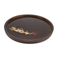 thumbnail image 2 of Bamboo Serving Tray,Bamboo Tea Tray Japanese Home Tea Tray Japanese Serving Tray Exceptional Value, 2 of 12