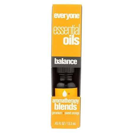 EVERYONE Essential Oil Balance, 0.45 Fluid Ounce (Best Essential Oils For Hormone Balance)