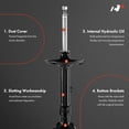 thumbnail image 2 of A-Premium Front Shock Absorber Compatible with BMW E36 Series 318i 1994-1997, 323i 1998-1999, 325i 1992-1995, 325is 1992-1995, 320i 1993-1995, Driver and Passenger Side, 2 of 6