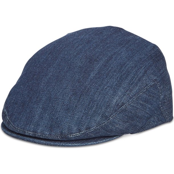 Levi's Mens Denim Pieced Ivy Newsboy Sombrero, Azul, L/XL Levis Vendedor de periódicos