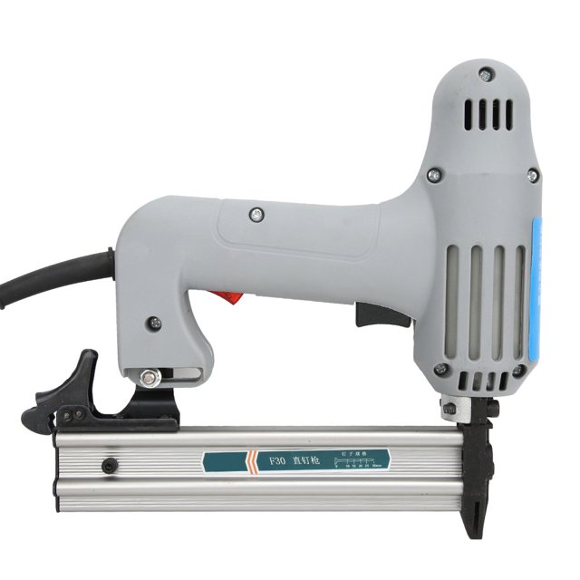 Rdeghly F30 Electric Straight Nail Nailer Stapler Woodworking Nailing Tools EU Plug 220V,Stapler,Electric Nail Rifle