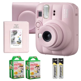 Fujifilm Instax Mini 12 Camera (Blossom Pink) + Case + Instax Mini