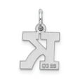 thumbnail image 3 of Sterling Silver Small Block Initial K Charm, 3 of 4
