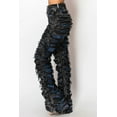 thumbnail image 5 of Frayed Ripped High Rise Pants (M, Black), 5 of 5