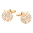 thumbnail image 3 of Gemelos de cristal jinwen 2 piezas dorado, 3 of 8