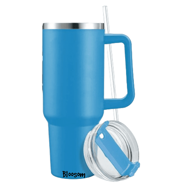 Vaso Bloosom Térmico De 40oz Acero Inoxidable Azul